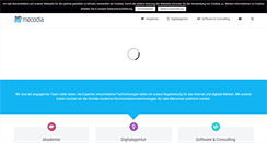 Desktop Screenshot of mecodia.de